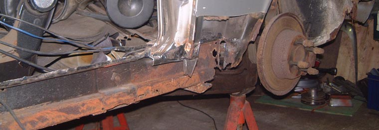 Alfa Romeo rust repairs